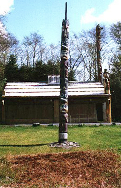 Totem poles at Totem Bight Park